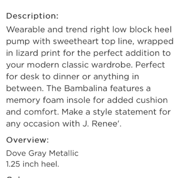 J.Renee Bambalina 8 Narrow - Picture 5 of 6