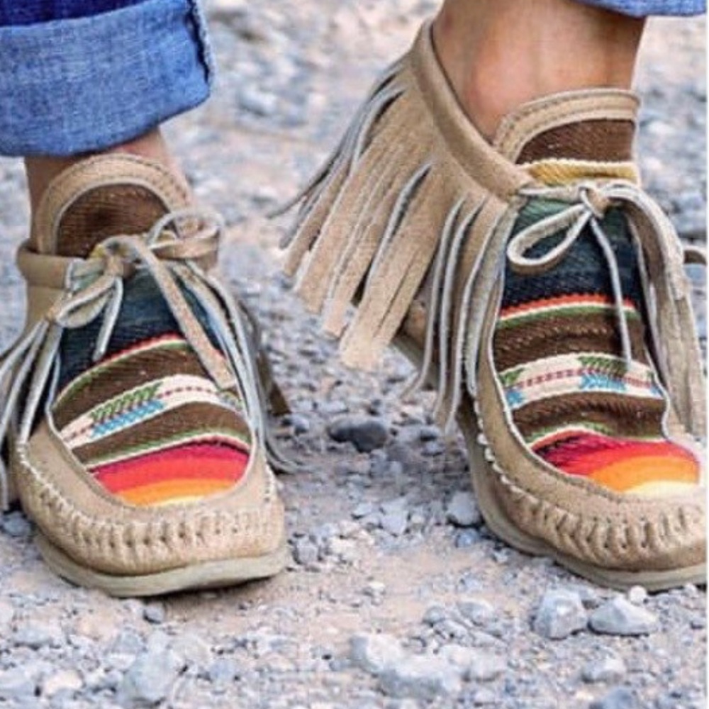 Holy Cow couture Moccasins!!