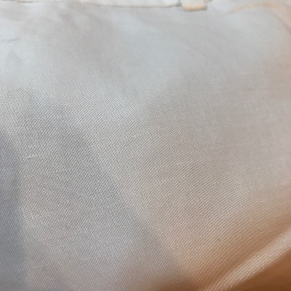 NWT Ann Taylor signature wide leg white 4 linen - Picture 2 of 4