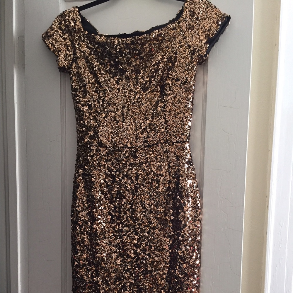 French connection sequin dress