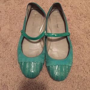 Gianni bini emerald green flats