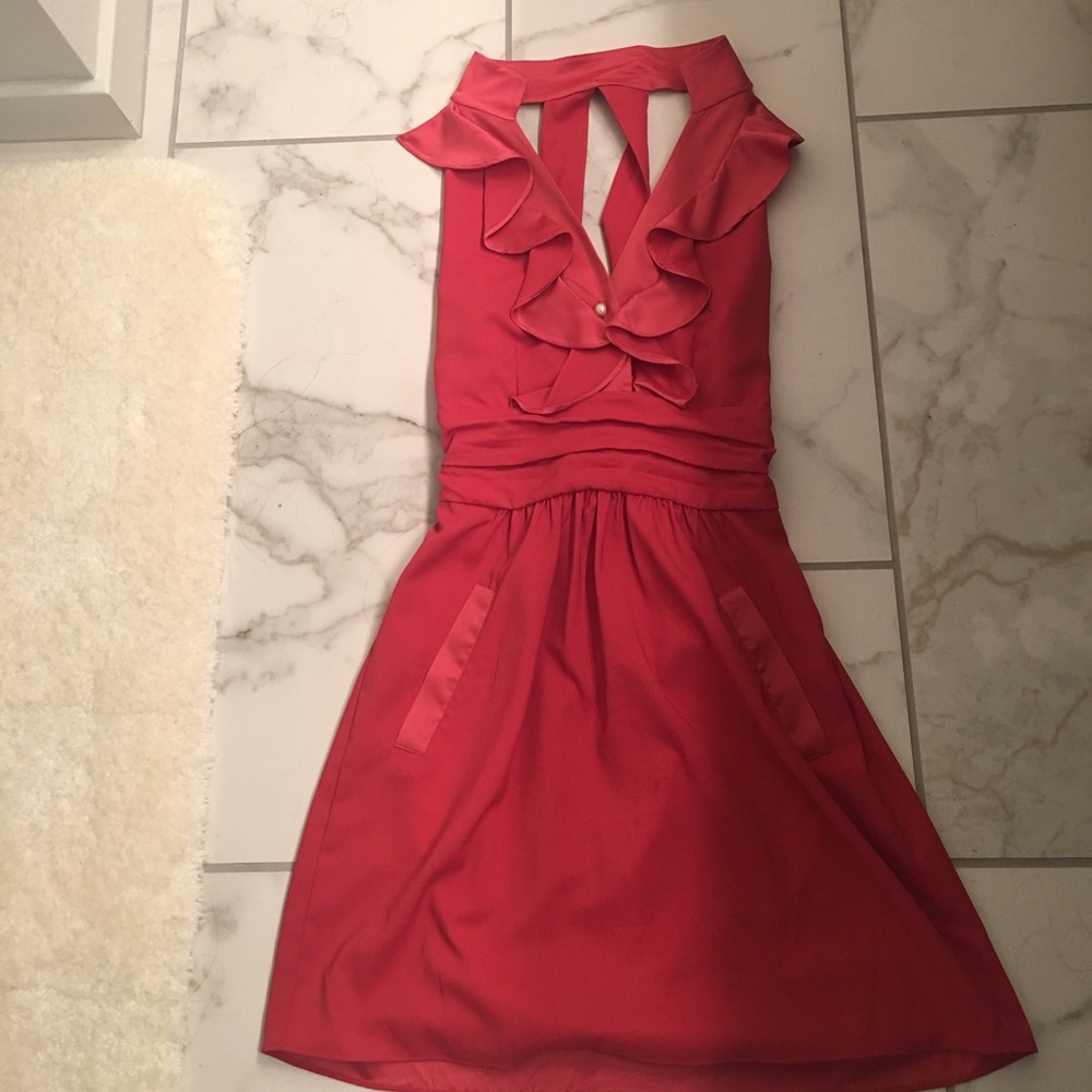 BCBG pink dress