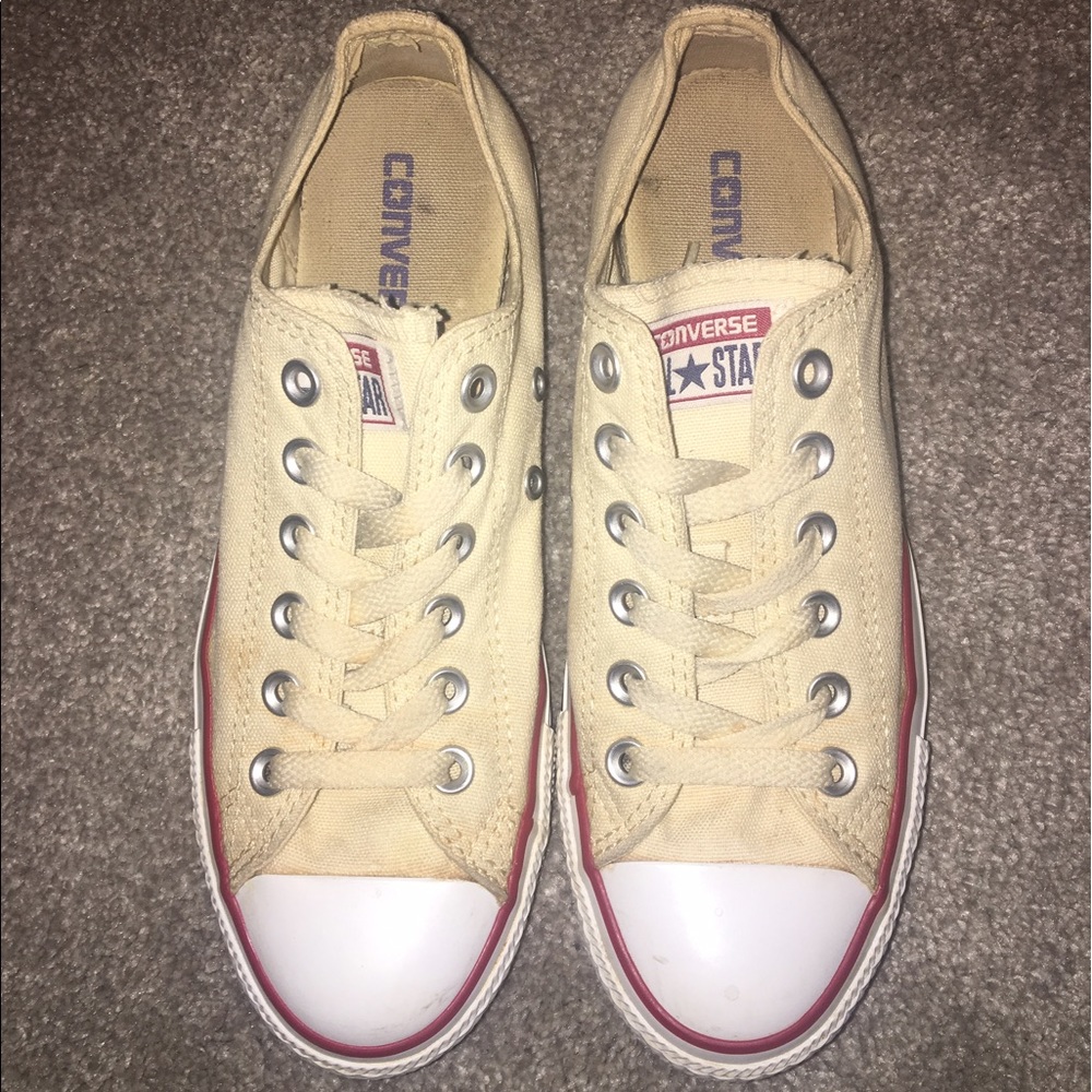 Off white Converse