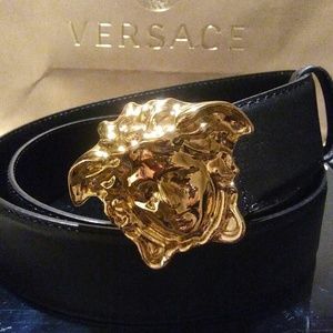 Men Versace belt size 36,38