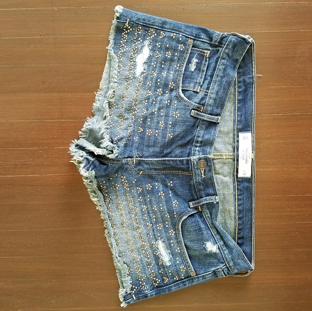 Abercrombie and Fitch Jean Shorts, size 10