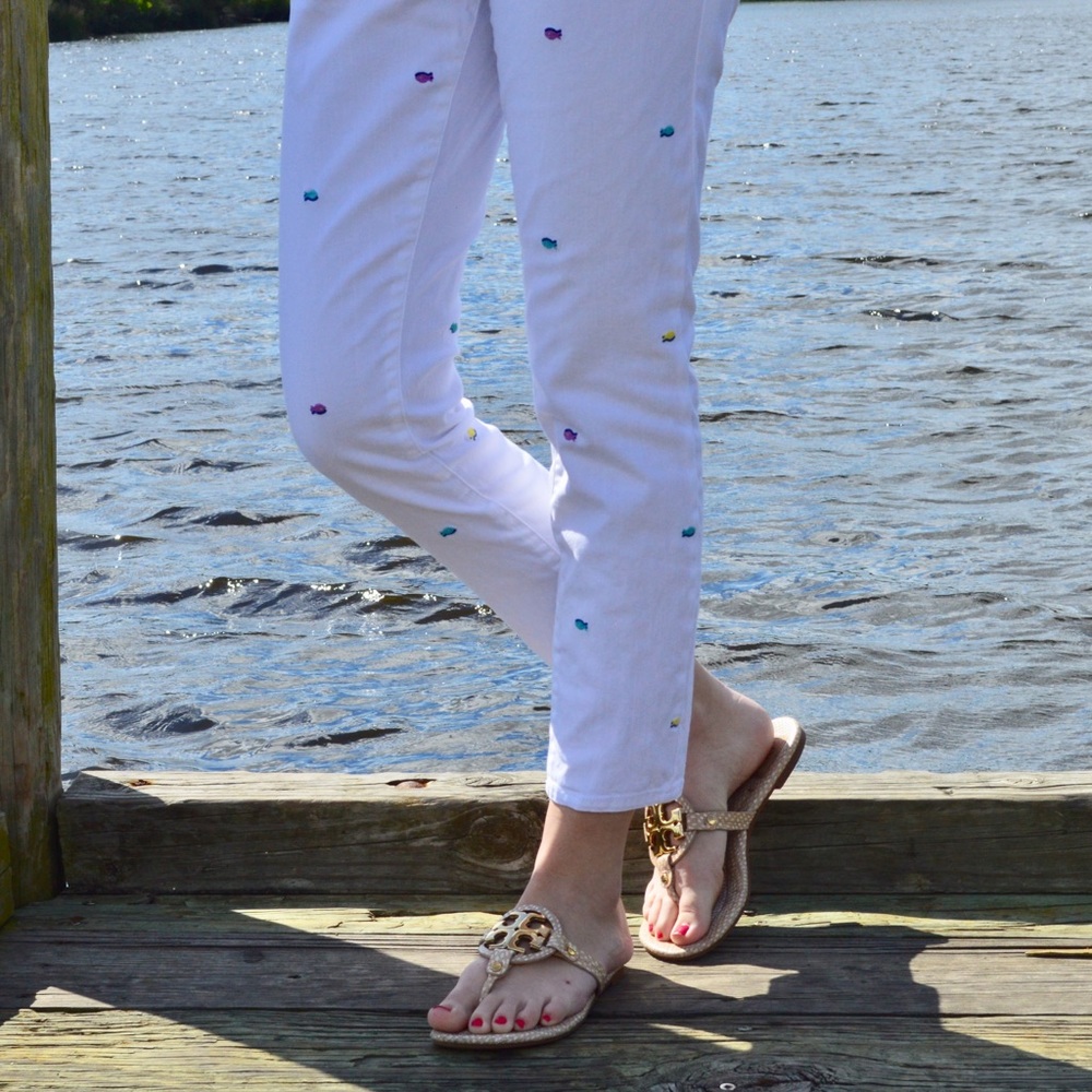 Lilly Pulitzer Worth Skinny Mini Jeans🐟🐠
