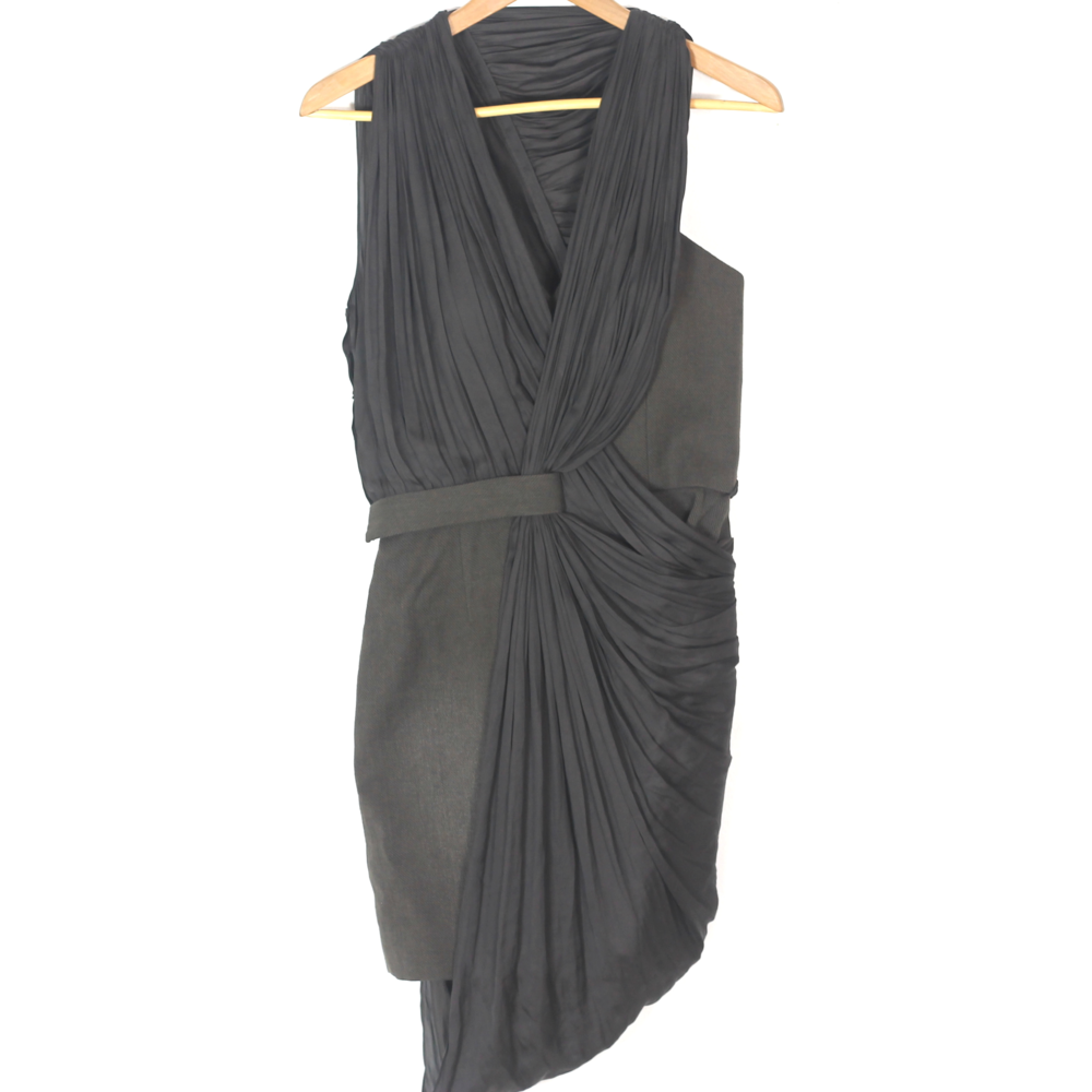 Alexander Wang Tailored Draped Dress 4