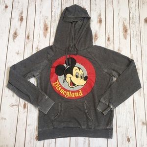 Mickey Disneyland Burnout Hoodie