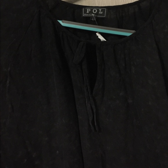 Acid washed black loose shirt - Picture 4 of 4