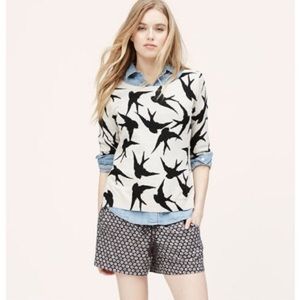 LOFT Swallowtail Sweater