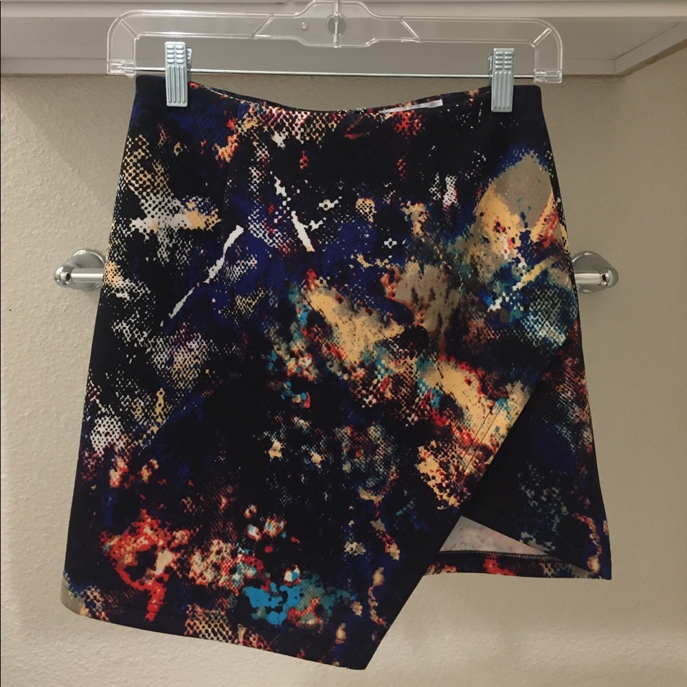 Asymmetric Mini-Skirt