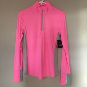 Half zip workout sweater