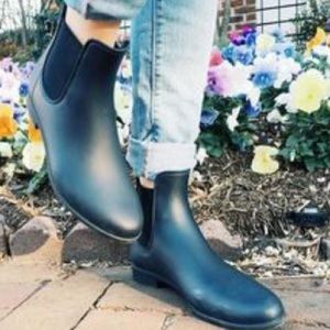 J. Crew Matte Chelsea Rain Boots