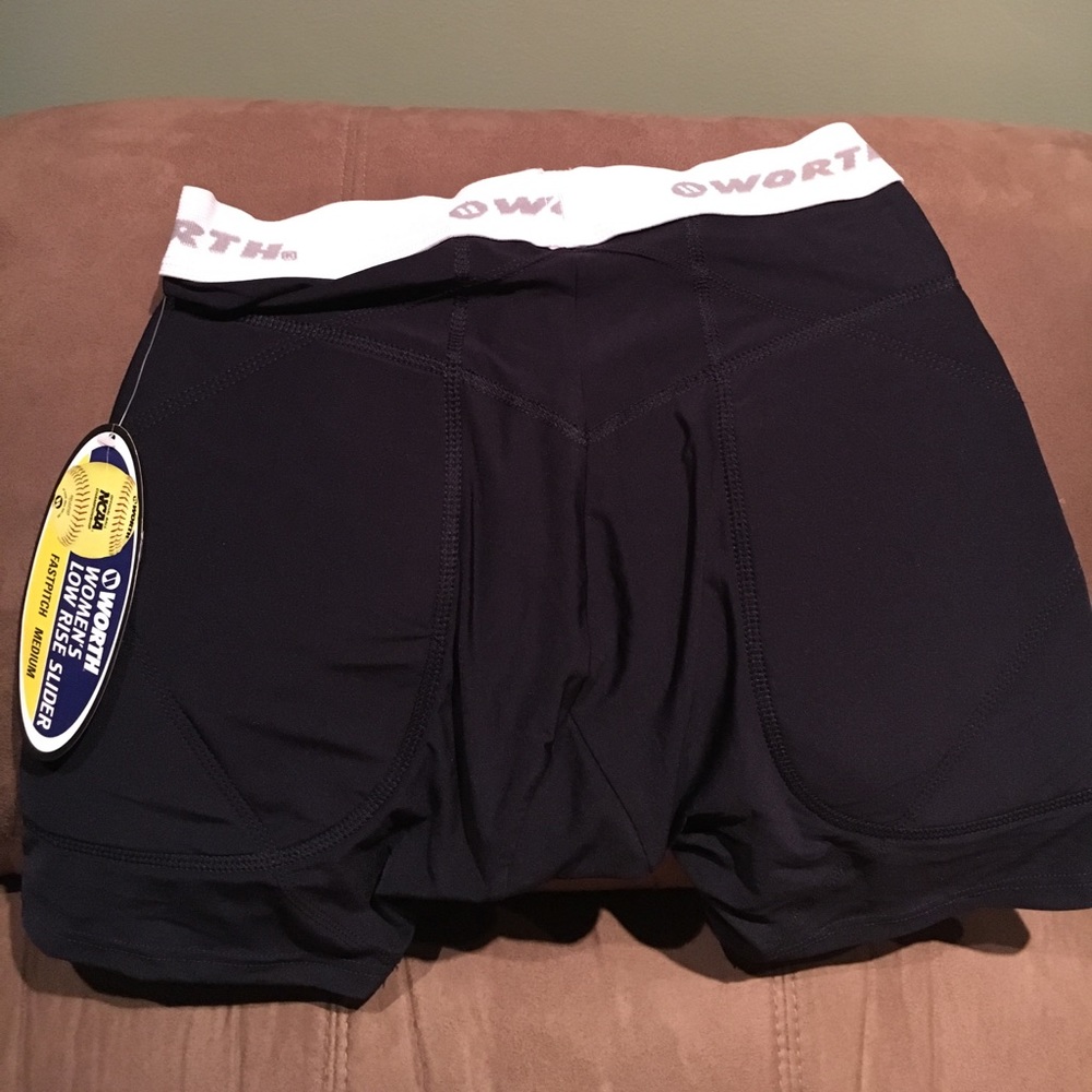 Worth womens softball slider shorts