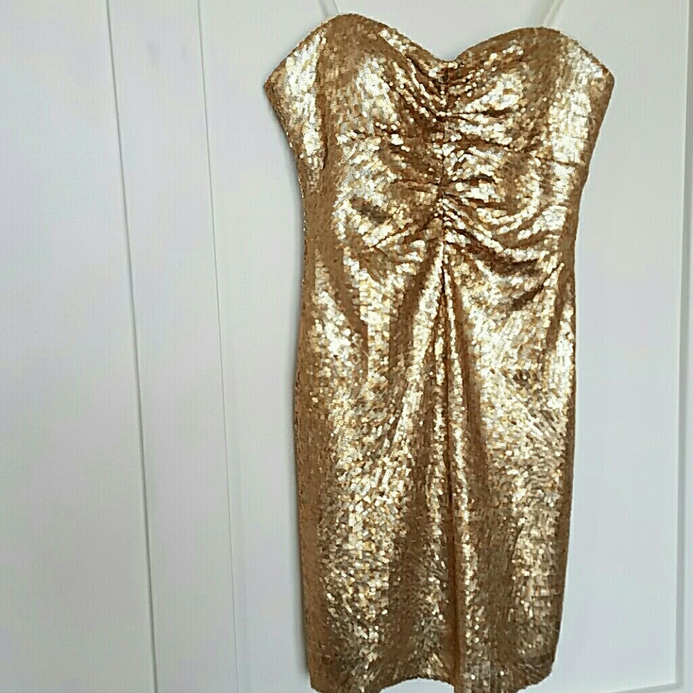 Tricolor Sequined Mini
