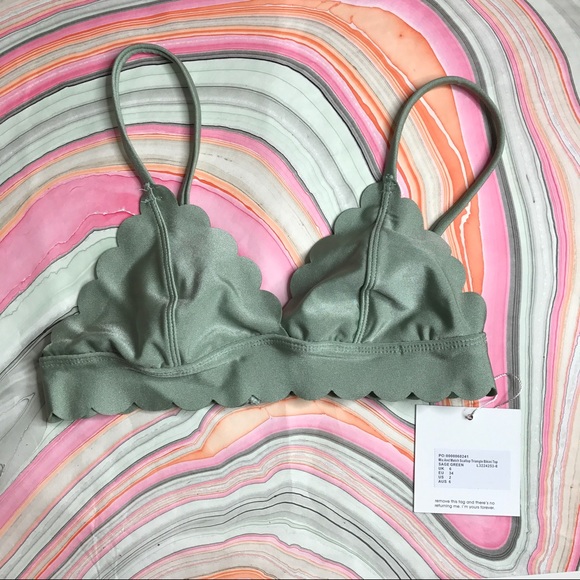 Other - Scallop Bikini top & bottom