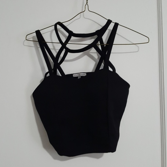 Charlotte Russe Tops - Charlotte Russe Cropped Tank size M