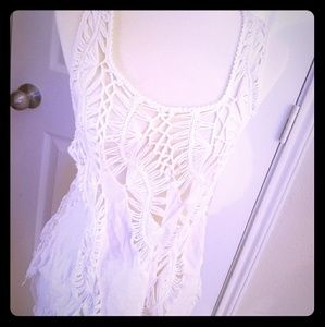 Gorgeous Handmade Boho Tank Style Overlay