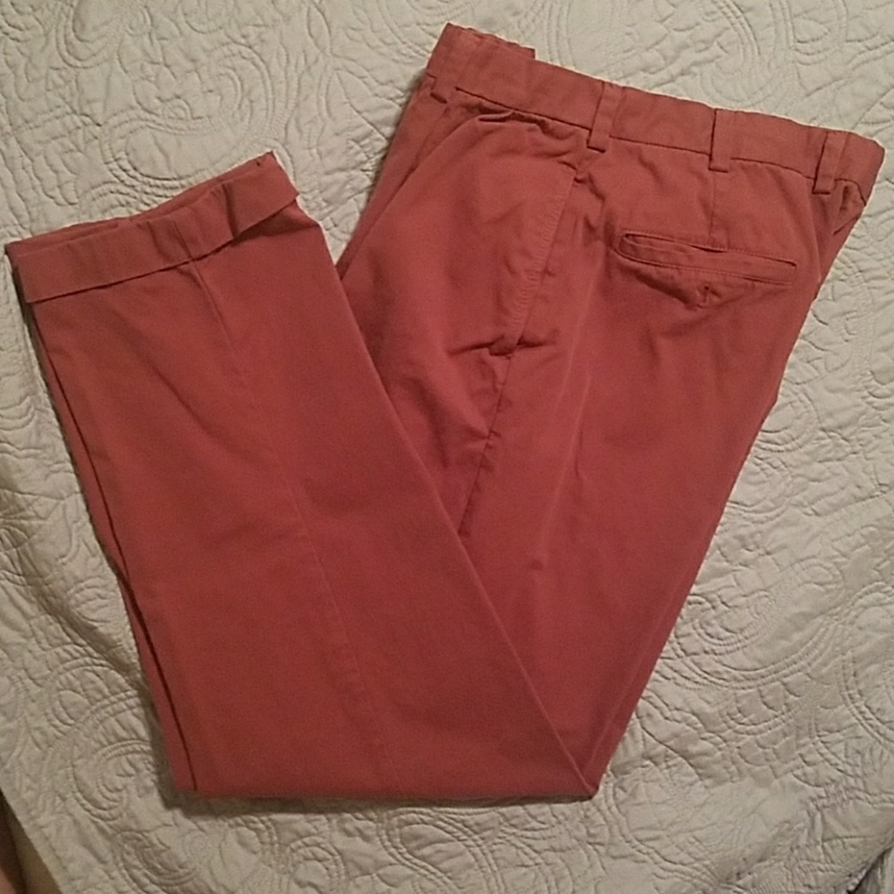 🔥HP🔥Brooks Brothers Elliot Chinos, NanTucket Red
