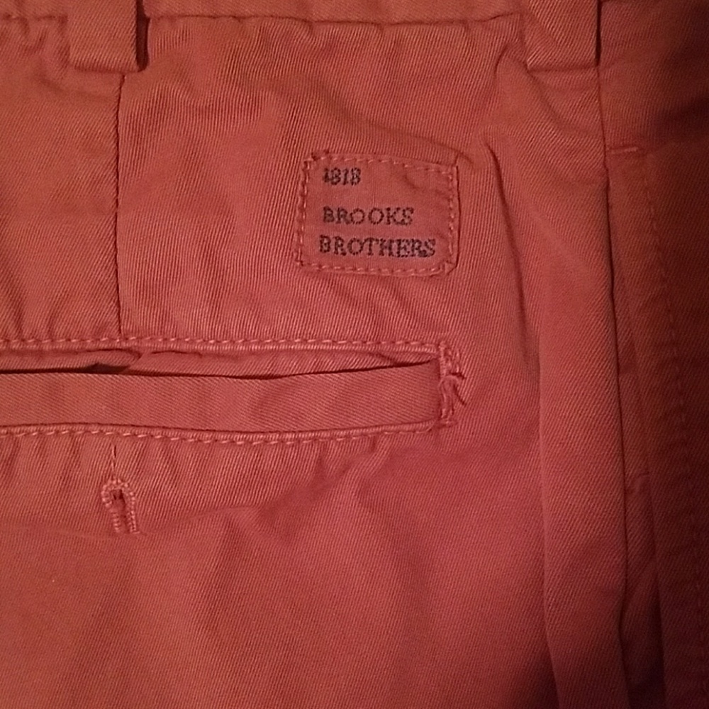 🔥HP🔥Brooks Brothers Elliot Chinos, NanTucket Red - Picture 2 of 4