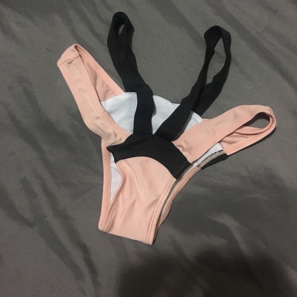 2 piece two toned bikini - Picture 5 of 7