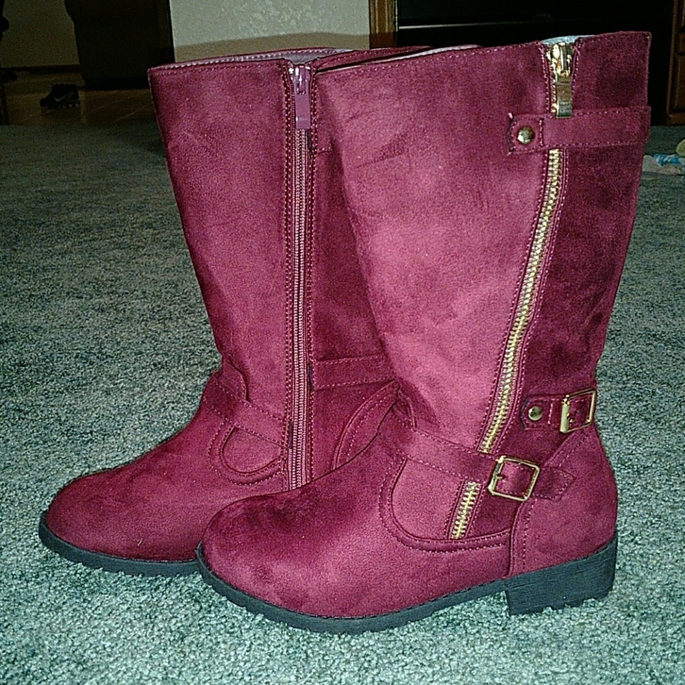 Little Girls Lucky Top Boots, size 3