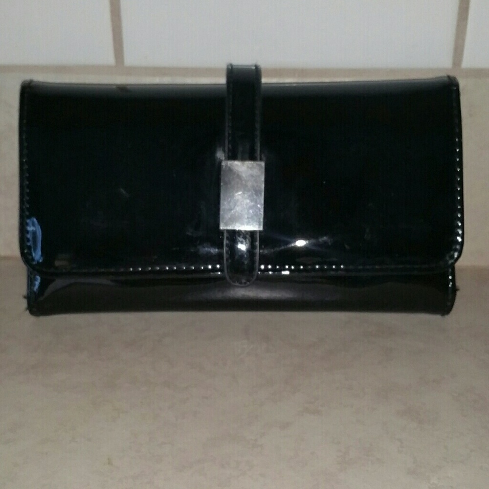 Big Buddha Patent leather wallet