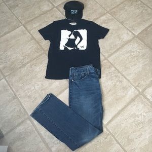 Slim straight American eagle jeans