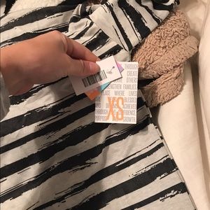 LuLaRoe- XS Irma. Never worn.