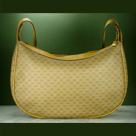 Gucci Leather and Canvas Crossbody Bag - Picture 3 of 4