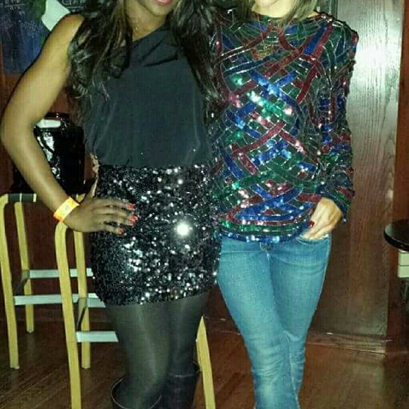 SALE! Vintage Sequined & Beaded Beauty! - Picture 2 of 2