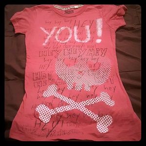 Hey you Abbey Dawn pink t-shirt