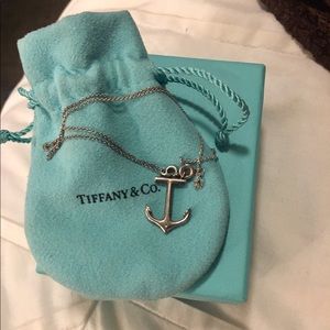 Tiffany & Co. Silver Anchor Necklace