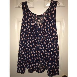 Popsicle Chiffon Tulip Back Tank