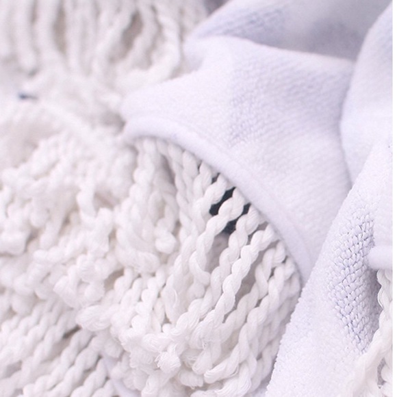 Round Beach Towel ( Cotton ) Color Stripe Print - Picture 2 of 2