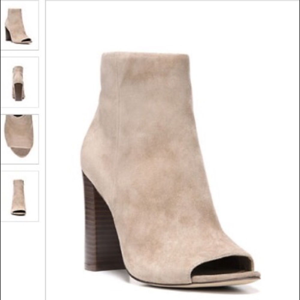 Sam Edelman peep toe booties
