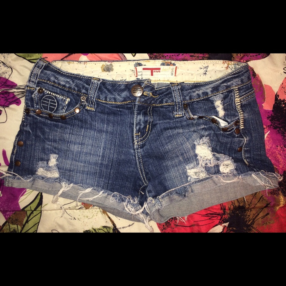 Cut Off Jean Shorts