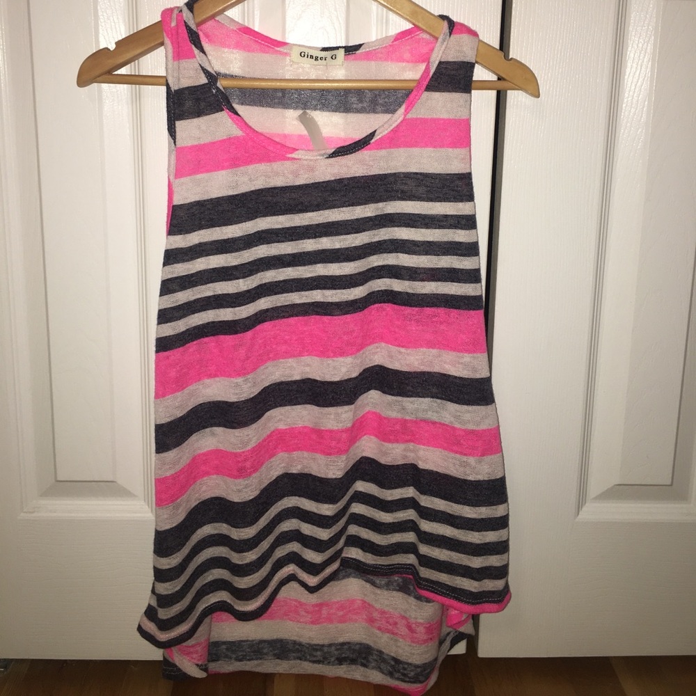 striped cute summer shirt
