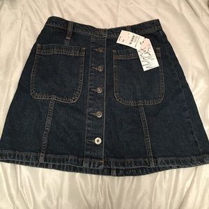 Melrose and Market aline jean skirt