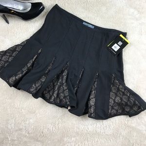 Catherine Malandrino black short skirt