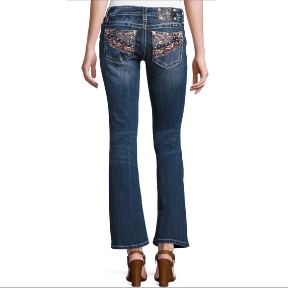 Miss Me Bootcut Embroidery, Leather, Studs & Stone - Picture 3 of 4