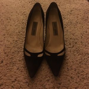 Jimmy Choo Brown Suede Pointy-toed Heels
