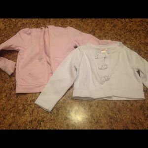 Sweater and sweatshirt