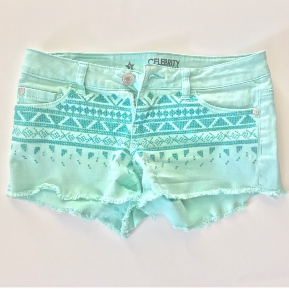 Light blue shorts