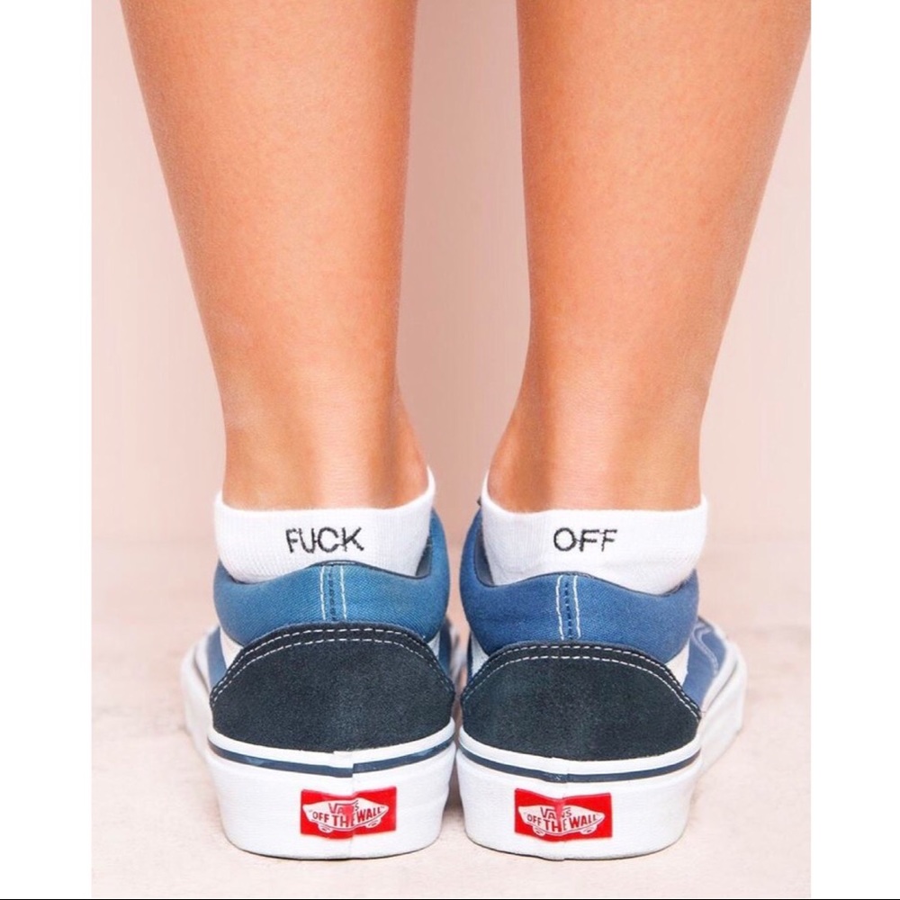 FUCK-OFF ANKLE SOCKS