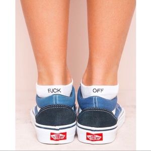 FUCK-OFF ANKLE SOCKS