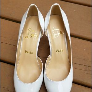 Christian Louboutin Iriza patent d'orsay pumps