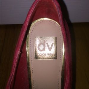 Dolce Vita Shoes - Dolce Vita Mary-Jane Heels in Red Suede RESERVED Dolce Vita Shoes - Dolce Vita Mary-Jane Heels in Red Suede RESERVED