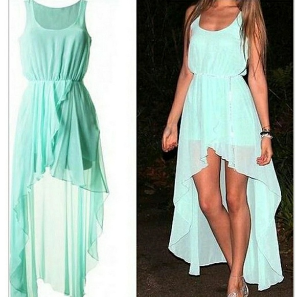 🐬Ocean Blue Midi Dress🐬 - Picture 2 of 7