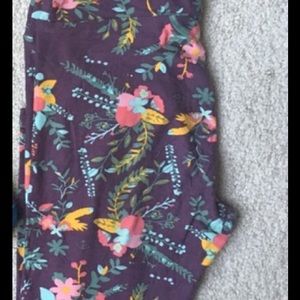 OS Floral leggings